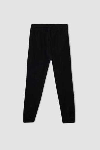 DeFacto Boy's Black Jogger Sweatpants - Ελαστική μέση και τσέπες 25k801t01287