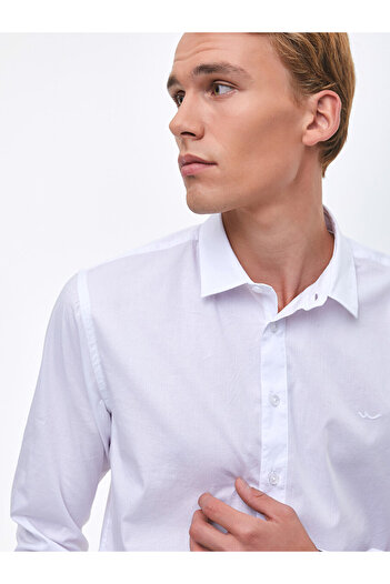 Ltb White Long Sleeve Shirt