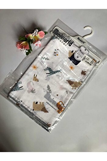 Miniworld Unisex Ageless Baby Blanket - Seasonal, Super Absorbent Swaddle