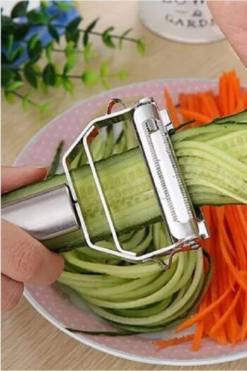 Ardinyo Stainless Steel Turbo Julienne Fruit Vegetable Peeler Cutter Chopper