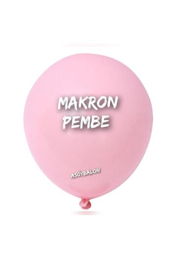 asöy Balloon Set One Foil Balloon 1 Year Birthday Macaron Balloon Cloud Balloon