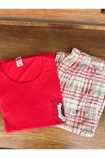 kozaneli Women's Oversize Pajama Set - Short Sleeve