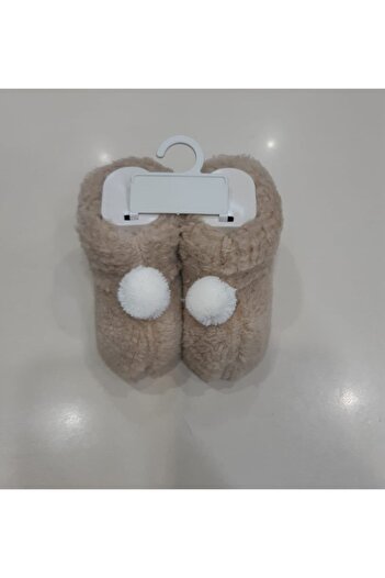 Funny Baby Unisex Baby Soft Pompom Booties