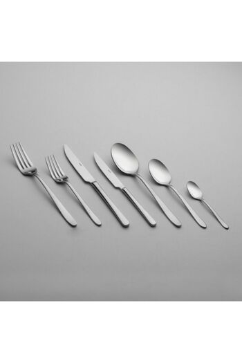 Nehir - Sultan Plain 12-Piece Dessert Spoon Set