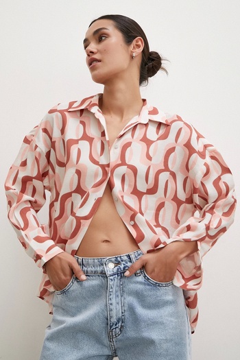Never more 90s Pop Cream Shirt
