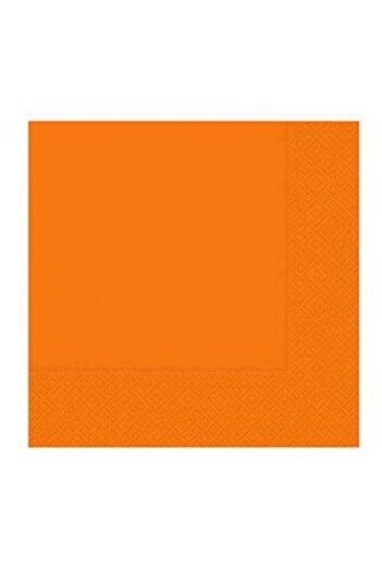 Hayaller Dükkanı Orange Napkin - 33X33Cm, Pk:16-
