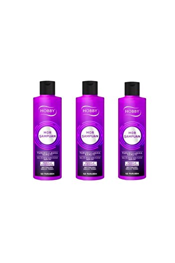Hobby 250 Ml Purple Shampoo - 3 Pieces