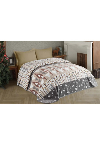Kristal Double Blanket - Thick Embos, King Size
