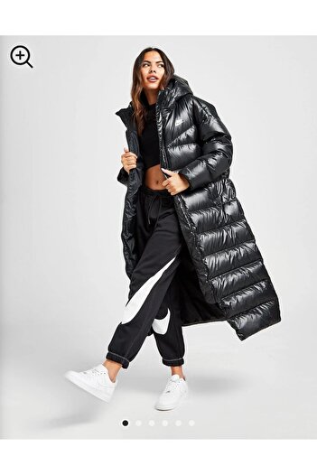 Nike Sportswear Therma-FIT City Series Parlak Siyah Kadın Parkası