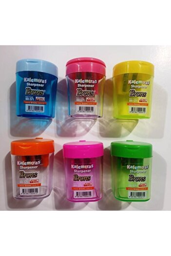 Brons Pencil Sharpener with 2 Reservoir