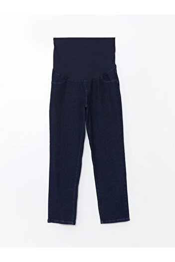 LC Waikiki LCWAIKIKI Maternity Mavi Siyah Rodeo Karın Panelli Mom Fit Hamile Jean Pantolon