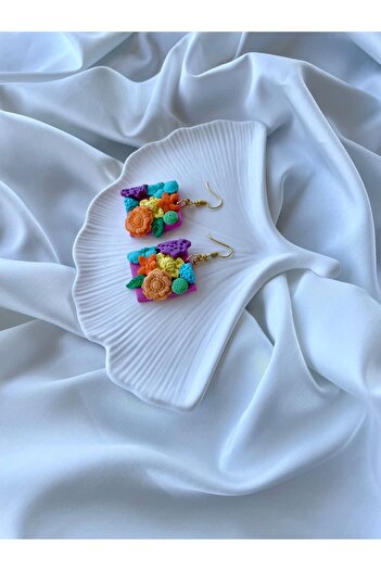 TREND Miyamila Collection Colorful Modern Polymer Earrings