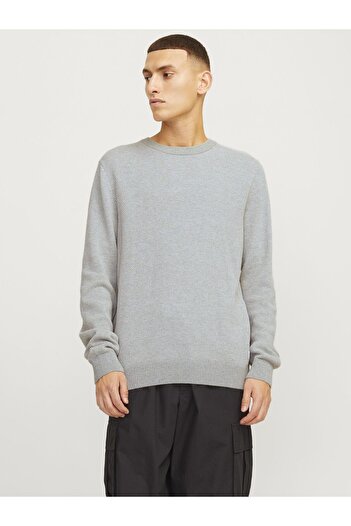 Jack & Jones Rundhals και πλεκτό πουλόβερ Rundhals και μονοχρωματικό πλεκτό πουλόβερ