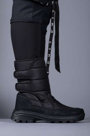 Riccon Nergouk Men's Snow Boots0012801 Black Black