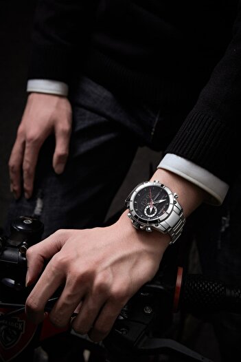 Naviforce Men's Wristwatch - Digital and Analog, with Alarm