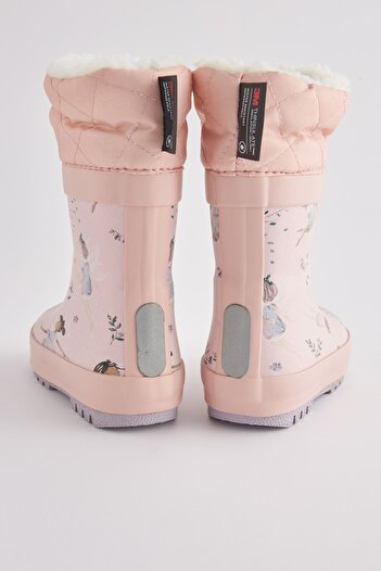 Next Baby Pink Fairy Character Thermal Waterproof Boots / Boots