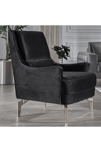 Badem10 Logan Luxury Furniture Sofa Coffee Table Tv Unit Armchair Leg 16 cm Chrome Plinth Legs