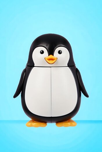 R.O.C.S. Flipper Diş Fırçası Kabı Penguen