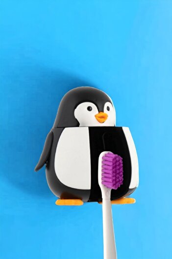 R.O.C.S. Flipper Diş Fırçası Kabı Penguen