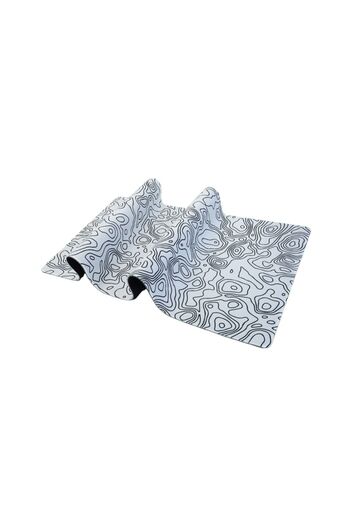 KlasseGear Pro White Map Lines 90x40 Cm Xxl Gaming Oyuncu Mouse Pad Mousepad
