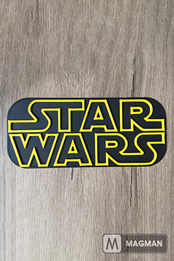 MagMan Star Wars Darth Vader Embossed Poster - 20x9x0.3 cm Main Lettering Character Sign