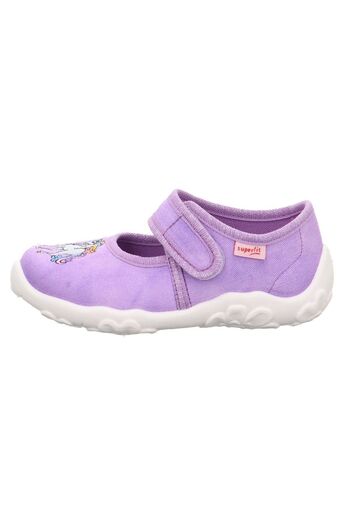 Superfit Bonny Girl's Home Nursery Shoes Lilac Unicorn
