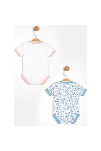 Minnie Mouse Baby Boy White 2-Piece Bodysuit 13921