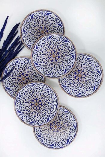 Porland PORSELEN ORIENTAL 20CM 6'LI PASTA&KAHVALTI TABAĞI