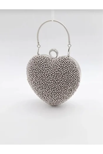 GP GUES POLO Heart Evening Bag Women's Heart Evening Bag
