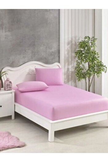 Suvida Soft Color Cotton Single Pillowed Elastic Sheet Set