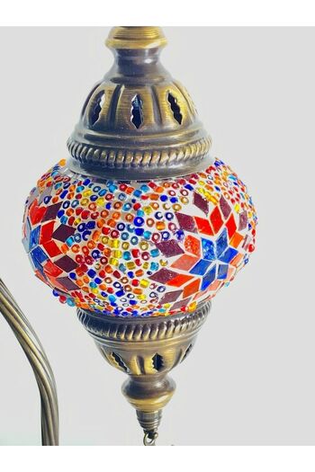 THK STORE Mosaic Desktop Lampshade Authentic Decor Lamp Night Light