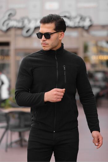 northerner Men's Zippered Fleece Winter Fleece Anti-Pilling