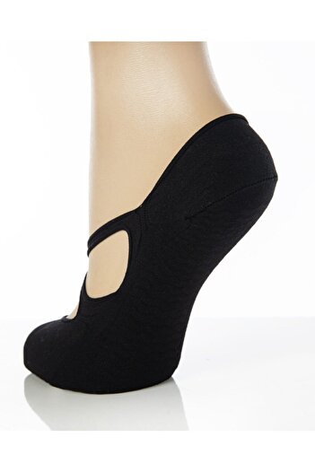 Paris Life 2 Pieces Unisex Pilates and Yoga Socks Black