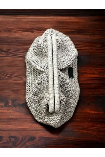 Nuggita Women's Handmade Scholarship Gray Bag