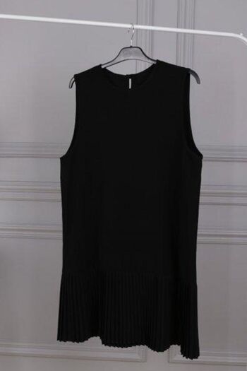 RUVİTA Pleated Black Women's Underwear