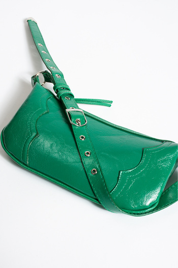 ESTUTE Shoulder bag baguette studded bag