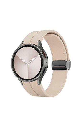 Nezih Case Samsung Galaxy Watch Fe 4 5 6 7 40 44mm Classic 42 46mm Watch 5 Pro 45mm Magnet Tokalı Kordon Uyumlu