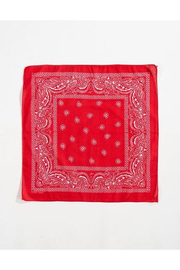 Be Best Red Unisex Patterned Bandana Cd136