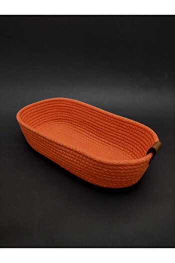 Çt Çeyizci Tekstil Orange Wicker Bread Basket - Organizer Basket