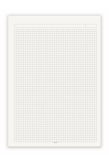 Etika Extra Light Spiral School Notebook withKraftCover - 140 Sheets, Checkered 70 Yp