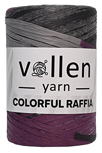 vollen yarn Premium Colored Raffia Rope, Straw Paper Rope, Natural Raffia Rope, Bag Rope, Suppla, Hat and Knitting Rope