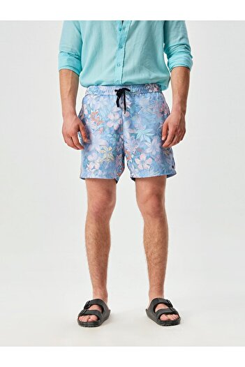 Ltb Short Swim Shorts - Floral Pattern