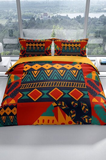 Cattleya Avaiyo 3d Cotton Satin Double Duvet Cover Set