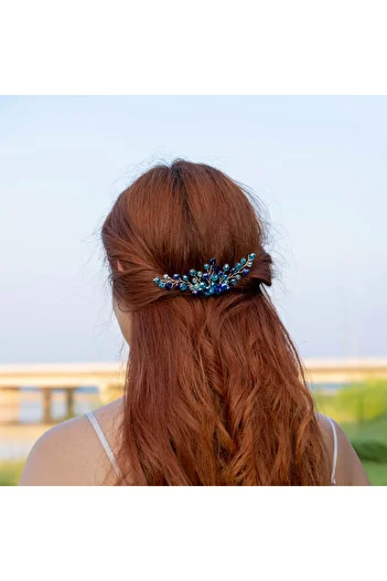 Handmade Catsup Blue Comb - Catsup de mireasă, logodnă și henna