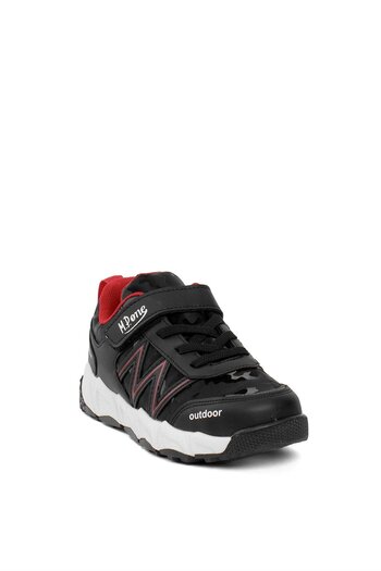 M.P. Boys' Sports Casual Shoes - M.p 242-3331ft Filet, Black and Red