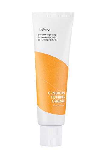 Isntree C-Niacin Toning Cream 50ml - Vitamin Source, Bright and Bright Skin Tone Care Cream