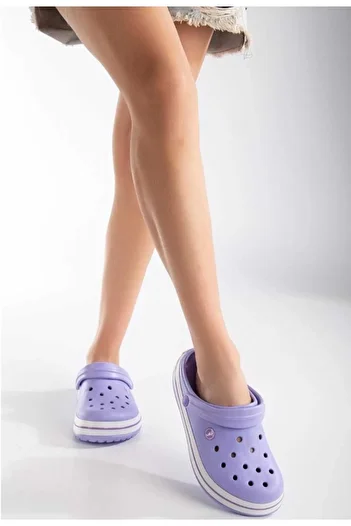 Akınal Bella Full Orthopedic Men's Slippers Lilac Doctor Nurse Cook Daily Unisex