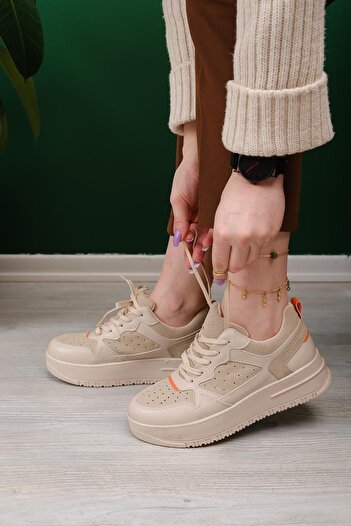 Oksit Galla Thick Sole Air Women's Sneaker