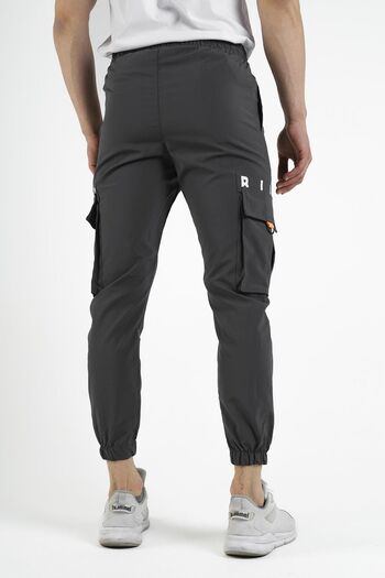 Oksit Pietro Slim Fit Kort Paraşüt Kargo Cepli Erkek Eşofman Alt