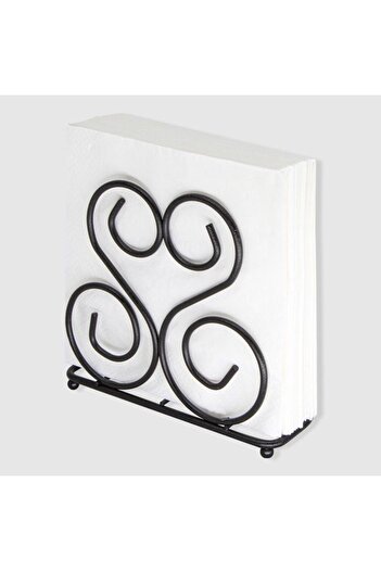 Galaxy Black Home Metal Napkin Holder